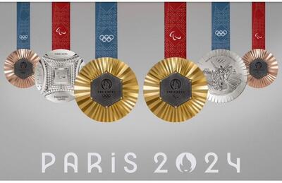 مدال‌های المپیک 2024 پاریس رونمایی شد
