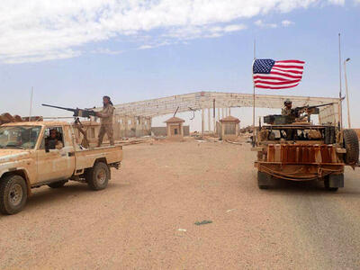 پایگاه غیرقانونی آمریکا در سوریه هدف حمله قرار گرفت