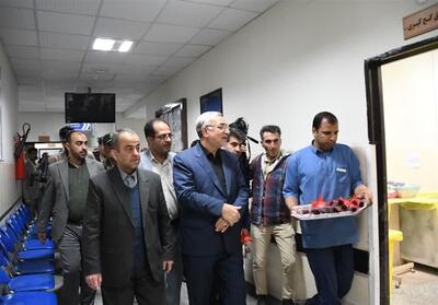 بازدید وزیر بهداشت از بیمارستان امام رضا (ع) بیرجند+ عکس - تسنیم