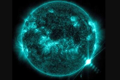 ناسا خشم خورشید را ثبت کرد / عکس