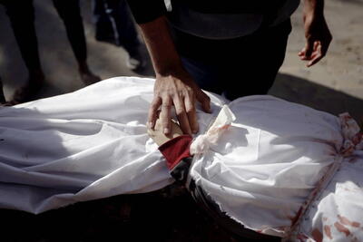 شهادت ۱۱ فلسطینی بر اثر بمباران خانه‌ای در رفح