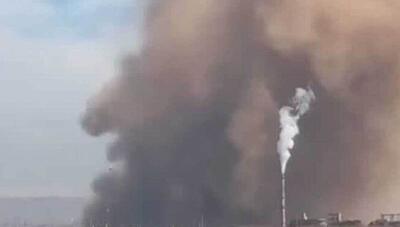 ترکیدگی خط لوله گاز در منطقه کجوار تبریز (+فیلم)