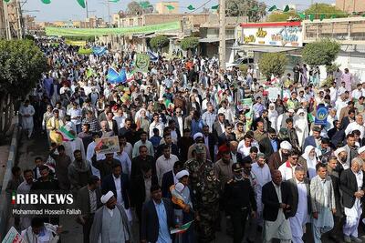 راهپیمایی بیست و دوم بهمن ۱۴۰۲ در استان سیستان و بلوچستان (عکس)