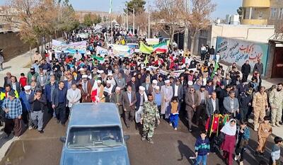 خبرگزاری فارس - فیلم| حضور مردم شهر مرزی کاریز تایباد در راهپیمایی ۲۲ بهمن