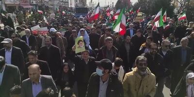 خبرگزاری فارس - حضور حماسی مردم پرند در راهپیمایی 22 بهمن + فیلم