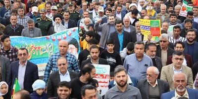 خبرگزاری فارس - راهپیمایی حماسی مردم هندیجان در 22 بهمن+ عکس