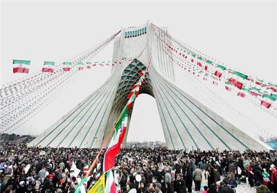 راهپیمایی ۲۲ بهمن در سراسر کشور آغاز شد | رئیسی در میدان آزادی سخنرانی می کند