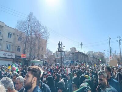 جلوه اقتدار مردم در راهپیمایی ۲۲ بهمن‌ماه/همدلی مردم ایران معادلات دشمن را در هم ریخته است