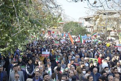 عکس/حضور گلستانی‌ها در سالگرد جشن پیروزی انقلاب اسلامی