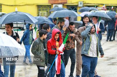 راهپیمایی مردم آبادان در ۲۲ بهمن