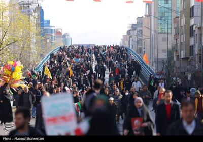 راهپیمایی 22 بهمن در تهران -1- عکس خبری تسنیم | Tasnim