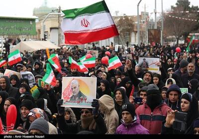 جشن 45 سالگی انقلاب اسلامی در قزوین برگزار شد - تسنیم