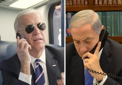 گفتگوی تلفنی 45 دقیقه‌ای پر تنش میان نتانیاهو و بایدن - تسنیم