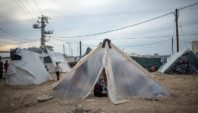 رویترز : نگرانی از حمله جدید اسرائیل / آوارگان فلسطینی در مرز مصر : جایی برای فرار نداریم