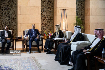تصاویر: سفر وزیر امور خارجه به قطر