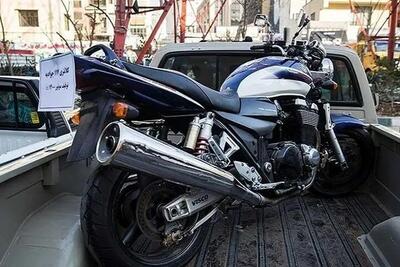 اعمال قانون ۲۲۶ هزار موتورسیکلت در تهران