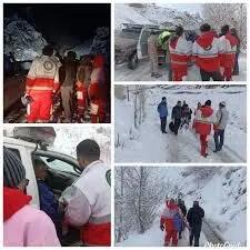 امداد رسانی به مصدوم گرفتار در ارتفاعات کلار