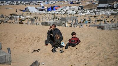 نگرانی آوارگان فلسطینی از به راه افتادن دریای خون در رفح