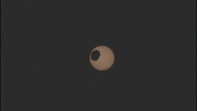 چشمی که در آسمان مریخ پدیدار شد / عکس