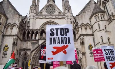 اصرار لندن بر اجرای لایحه ضد مهاجرتی روآندا