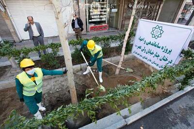کاشت ۳۰۰ اصله درخت در خیابان ولیعصر |  کاشت درخت در منازل از طریق تماس با سامانه ۱۳۷