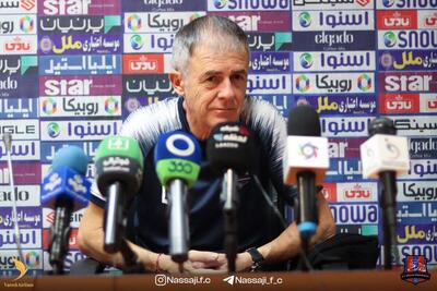 آلکاراز: تیم ملی در جام ملت‌ها بدشانس بود/ از تلاش و تعهد بازیکنان نساجی رضایت دارم
