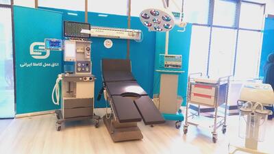 نمایشگاه دائمی تجهیزات پزشکی ساخت ایران در پارک علم و فناوری پردیس افتتاح شد
