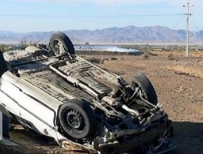 واژگونی مرگبار خودرو ال ۹۰ در تربت‌حیدریه