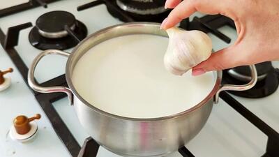 چطور با سیر خشک در خانه پنیر خوشمزه درست کنیم؟ (فیلم)
