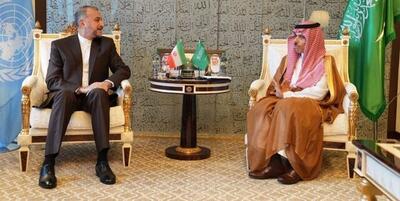 وزرای خارجه ایران و عربستان گفت‌وگو کردند