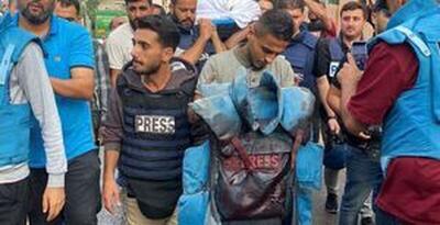 شهادت ۴ خبرنگار دیگر در نوار غزه