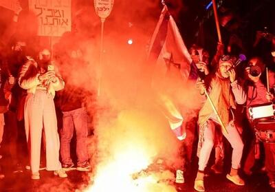 بی‌سابقه‌‌ترین تظاهرات ضد نتانیاهو از 7 اکتبر برگزار شد - تسنیم
