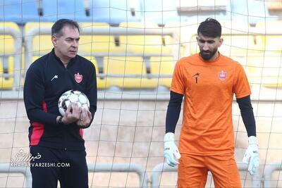 علیرضا بیرانوند با پرسپولیس تمرین نکرد