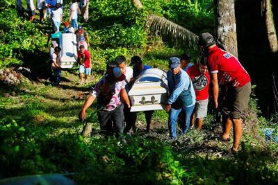 شمار قربانیان رانش زمین در فیلیپین به حدود ۱۰۰ نفر رسید