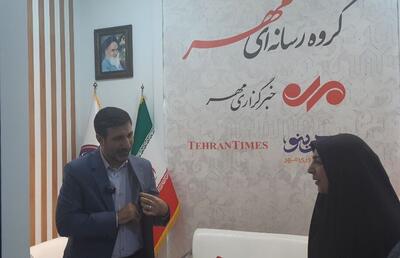 طحان نظیف از غرفه خبرگزاری مهر بازدید کرد