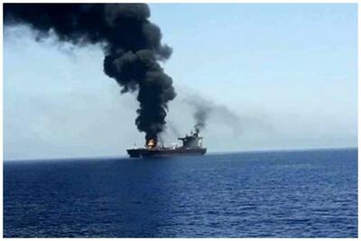 آتش گرفتن یک کشتی اسرائیلی در سواحل نهاریا | رویداد24