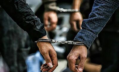 سارقان مغازه حین سرقت در رفسنجان دستگیر شدند