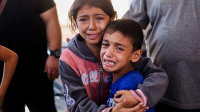 جزئیات شرایط نامساعد کودکان غزه به زبان یونیسف