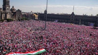 ببینید/ تظاهرات گسترده علیه رئیس جمهورمکزیک