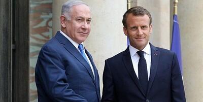 ماکرون: بر نتانیاهو درباره عملیات در غزه فشار می‌آورم