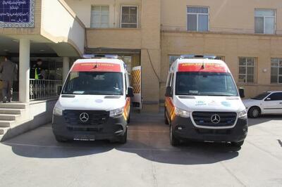 اهدای ۲ دستگاه آمبولانس از سوی کمیساریای عالی پناهندگان به یزد
