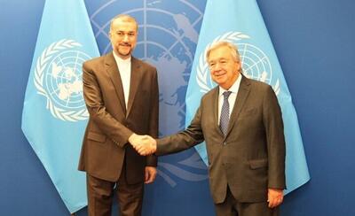 امیرعبداللهیان: سازمان ملل از تمام اعضایش بخواهد از همکاری با رژیم صهیونیستی خودداری کنند