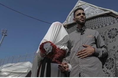 شهادت عروس و داماد فلسطینی فقط 3 روز پس از شروع زندگی مشترک + عکس ها