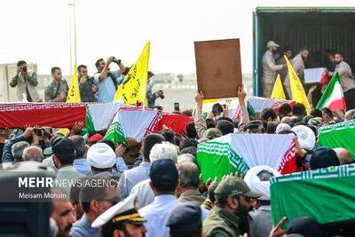 پیکر ۳۴ شهید دفاع مقدس وارد کشور شدند