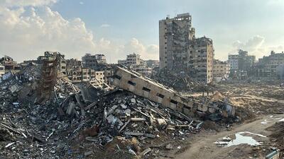 بمباران بخش‌هایی از نوار غزه توسط رژیم صهیونیستی