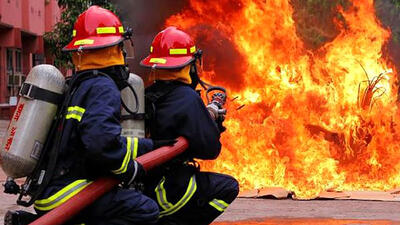 آتش سوزی هولناک یک خانه در اهواز / زن جوان سوخت