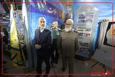 بازدید کیومرث هاشمی وزیر ورزش و جوانان از نمایشگاه دستاوردهای ورزش و آمادگی جسمانی سپاه