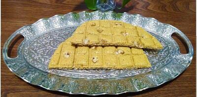 حلوا جوزی شیرینی سنتی جاجرم در شب یلدا در فهرست آثار ملی کشور ثبت شد
