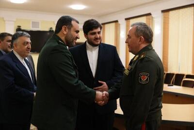 جزئیات دیدار ۲مقام عالیرتبه نظامی ایران و بلاروس + عکس