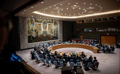 آمریکا برای اولین بار ، پیش نویس قطعنامه آتش بس را در شورای امنیت مطرح می کند ؛ فعلا عجله ای نیست